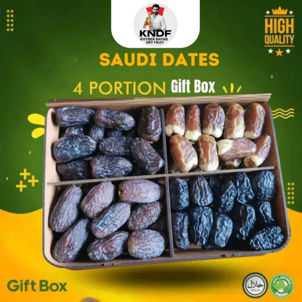 Saudi Dates Gift Box - 4 Portion