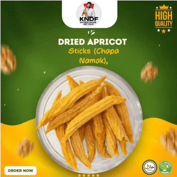 Dried Apricot Sticks (Chapa Namak)