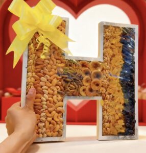 Wooden Customized Alphabet Premium Quality Gift Pack