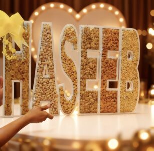 Wooden Customized Alphabet Premium Quality Gift Pack