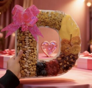Wooden Customized Alphabet Premium Quality Gift Pack