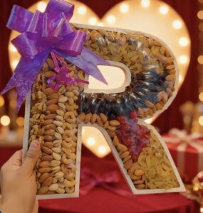 Wooden Customized Alphabet Premium Quality Gift Pack