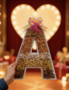 Wooden Customized Alphabet Premium Quality Gift Pack