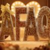 Wooden Customized Alphabet Premium Quality Gift Pack